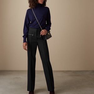 Reiss black dress pants